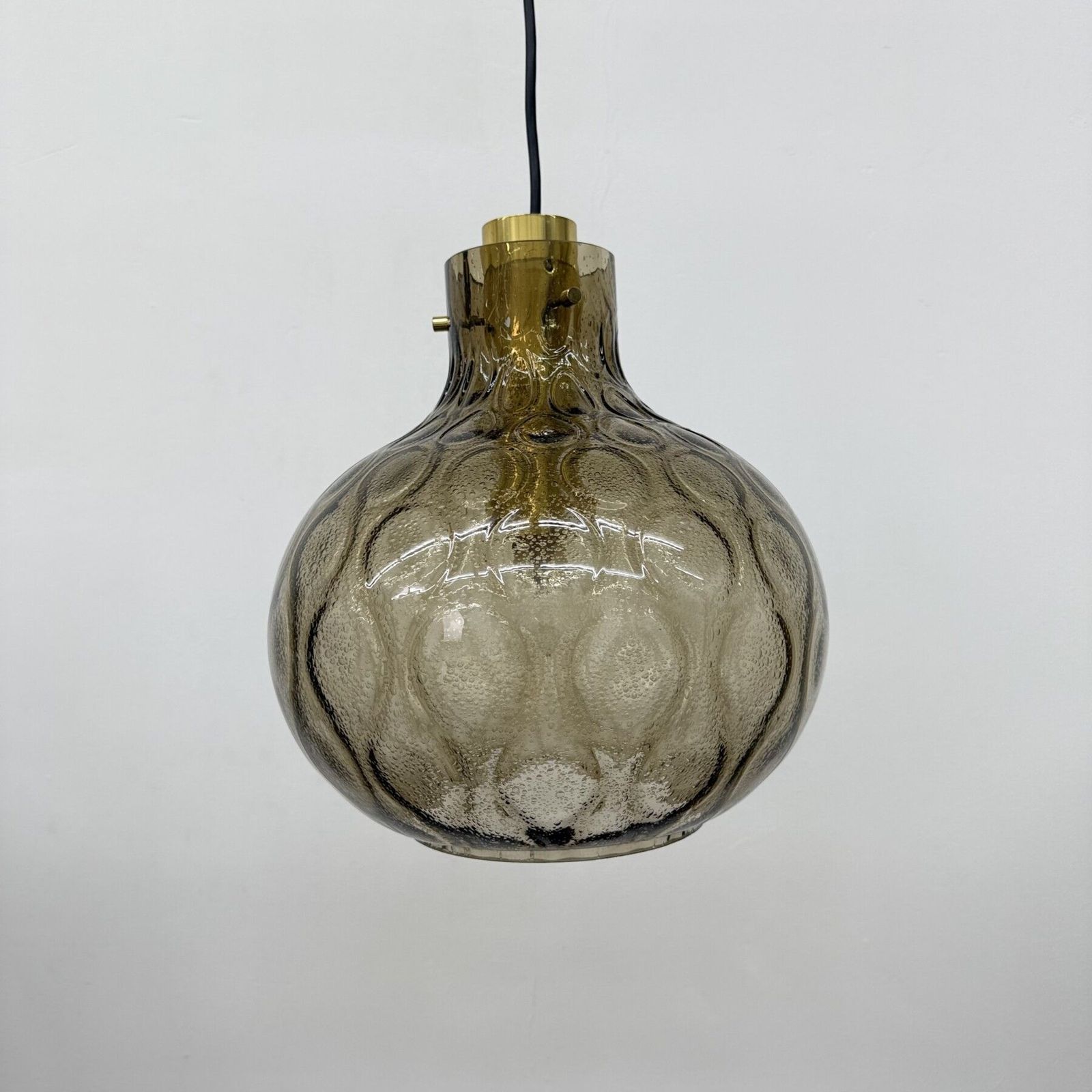 photo buy Limburg Glashütte Glazen Hanglamp, Jaren 1970