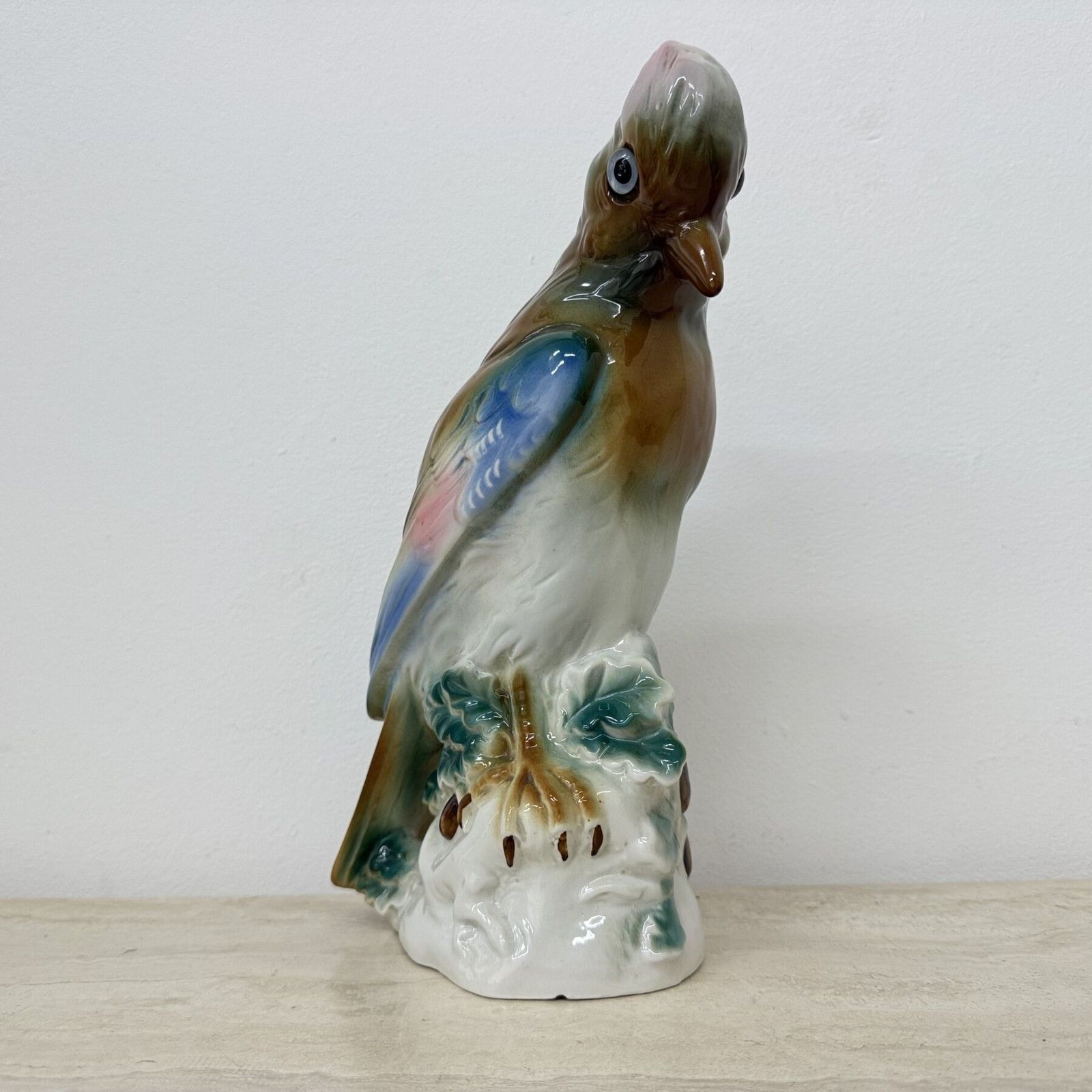 188.0 Vintage Porcelain Parfume Lamp Bird , 1950s photo