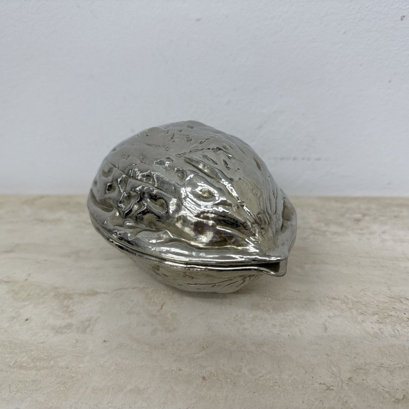 Vintage Walnut Shaped Nut Cracker , 1970’s photo 134.0