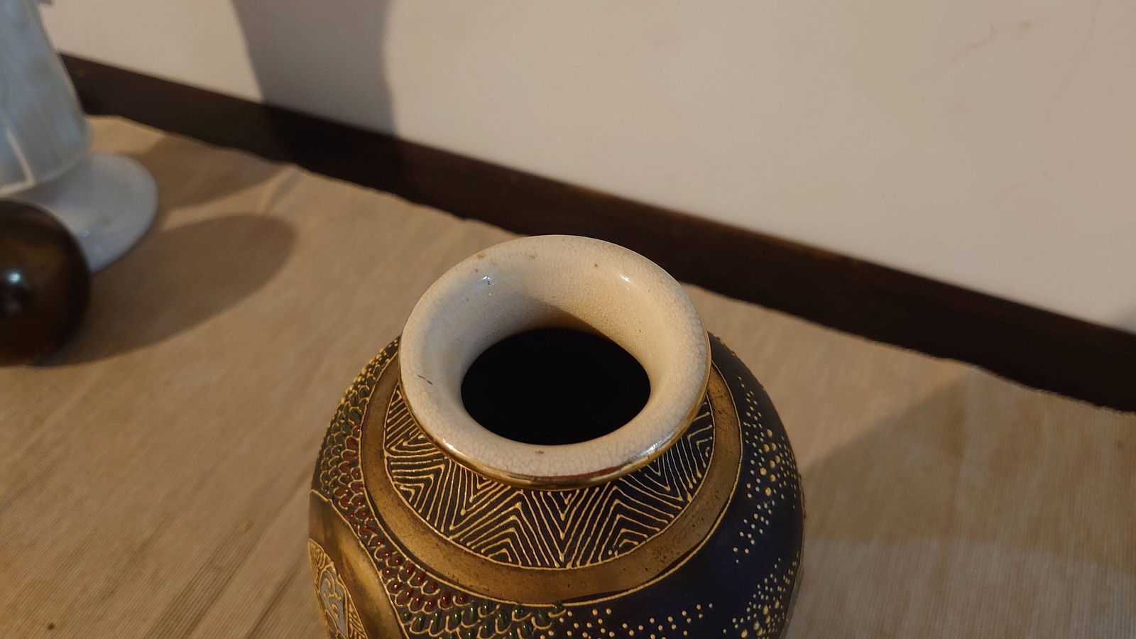 Japanese Satsuma Vase   Probably 1910s Or Early 1920s   Excellent Condition! photo buy