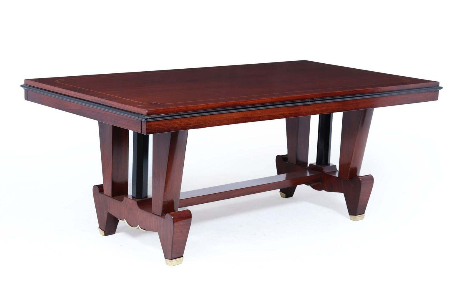 French Art Deco Dining Table By Jules Leleu C.1940 photo furniture