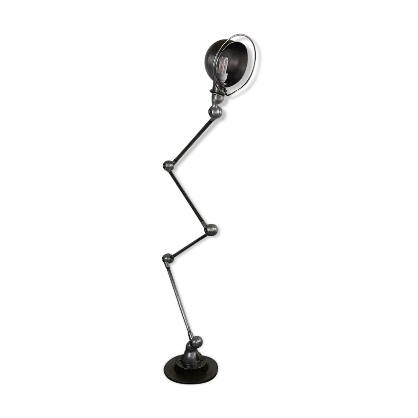 Vintage Industrial Lamppost Stripped And Polished Jielde