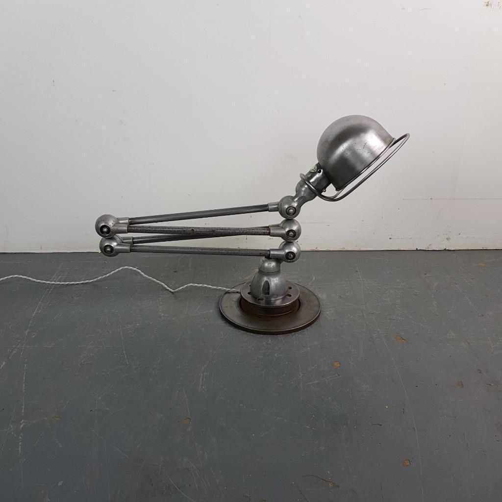 Vintage Industrial Lamppost Stripped And Polished Jielde photo vinterior