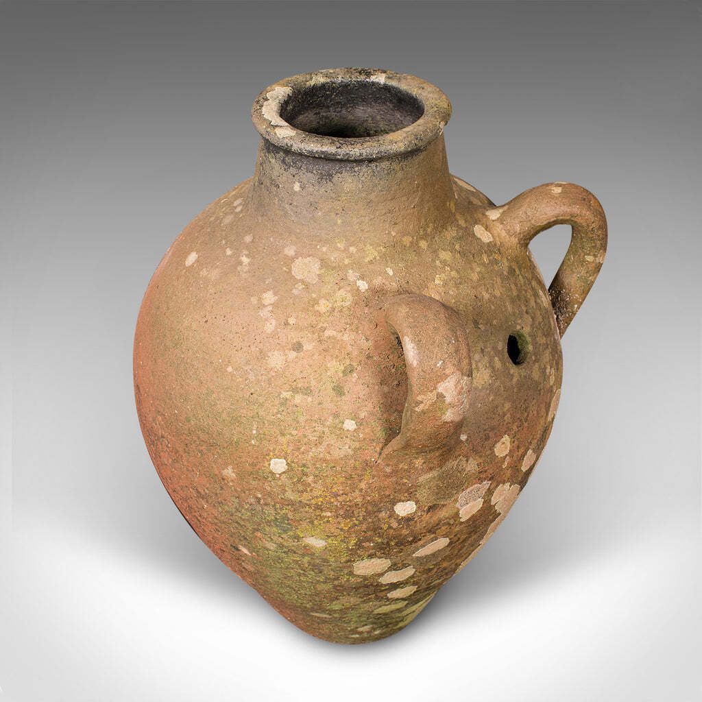 Antique Olive Planter, Italian, Terracotta, Garden Jardiniere, Victorian, C.1900 photo vinterior