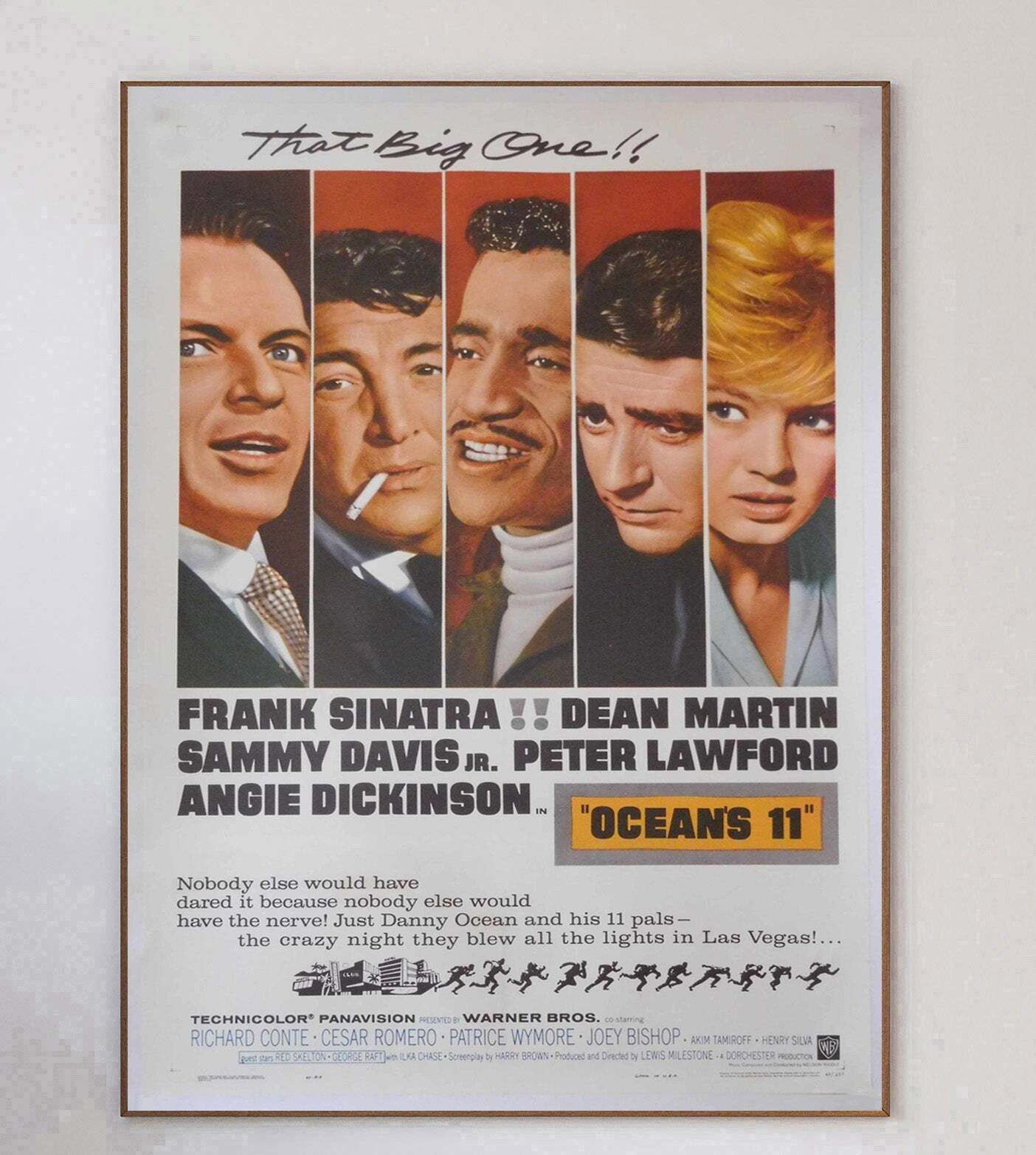 Ocean's 11  Original Vintage Poster photo 2750.0