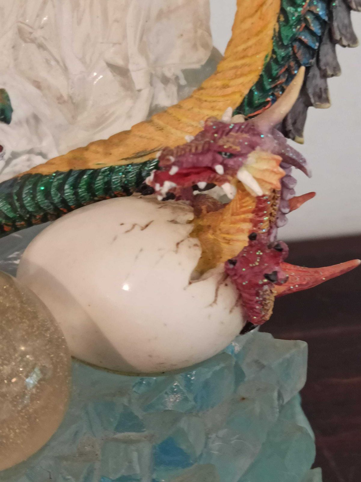 Ornamental Dragon Limited Edition. Trigador And Redamay. Vintage. photo vintage