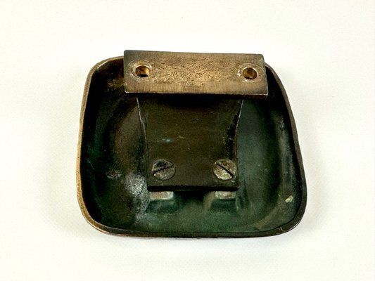 Brutalist Bronze Push And Pull Alpana Door Handle, 1970s photo vintage