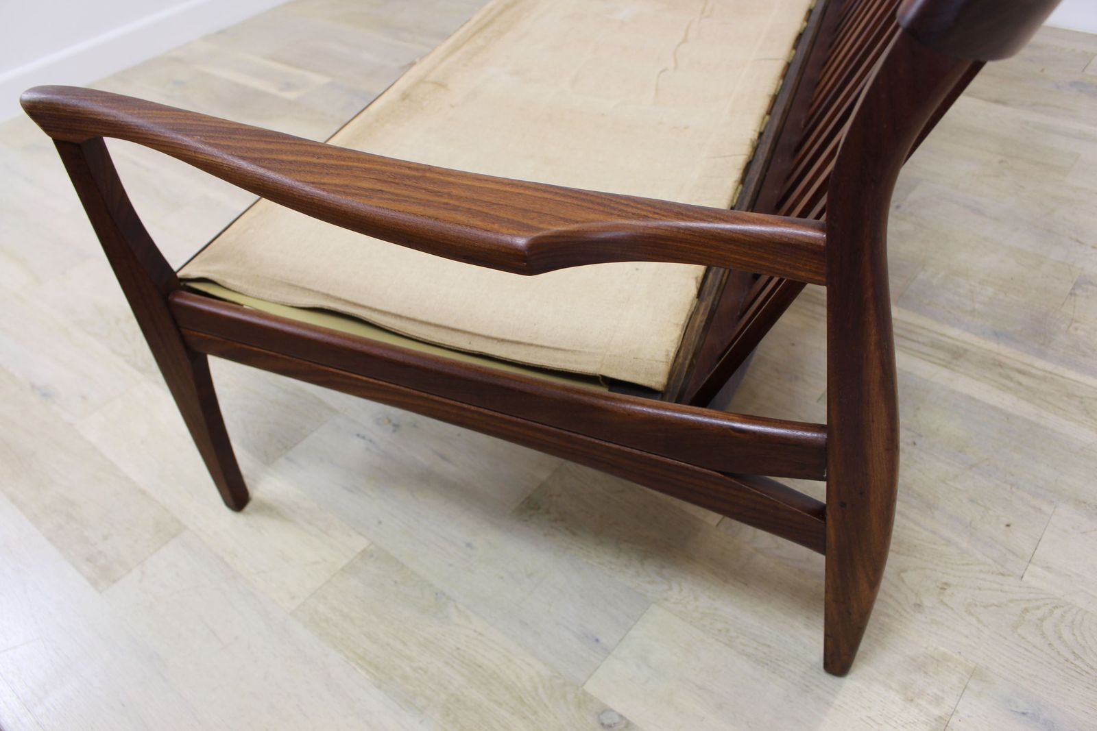 Toothill Lynton Teak 3 Seat Sofa photo 1750.0