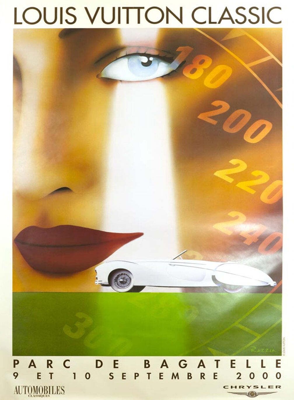 Louis Vuitton Bagatelle 2000   Razzia Original Vintage Poster