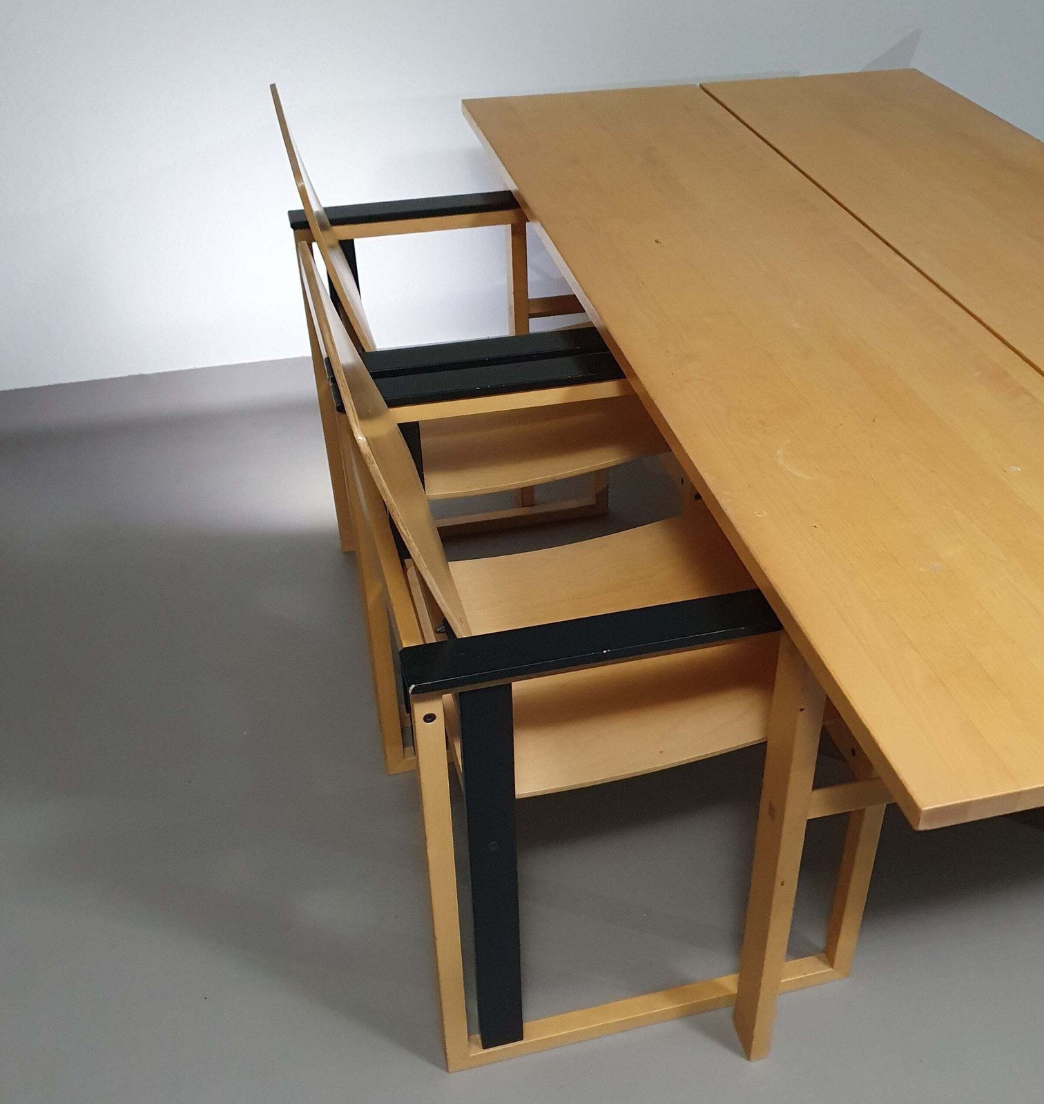 Extremely Rare Finnish Dining Set By Simo Heikkilä / Pentik. 1980s photo buy