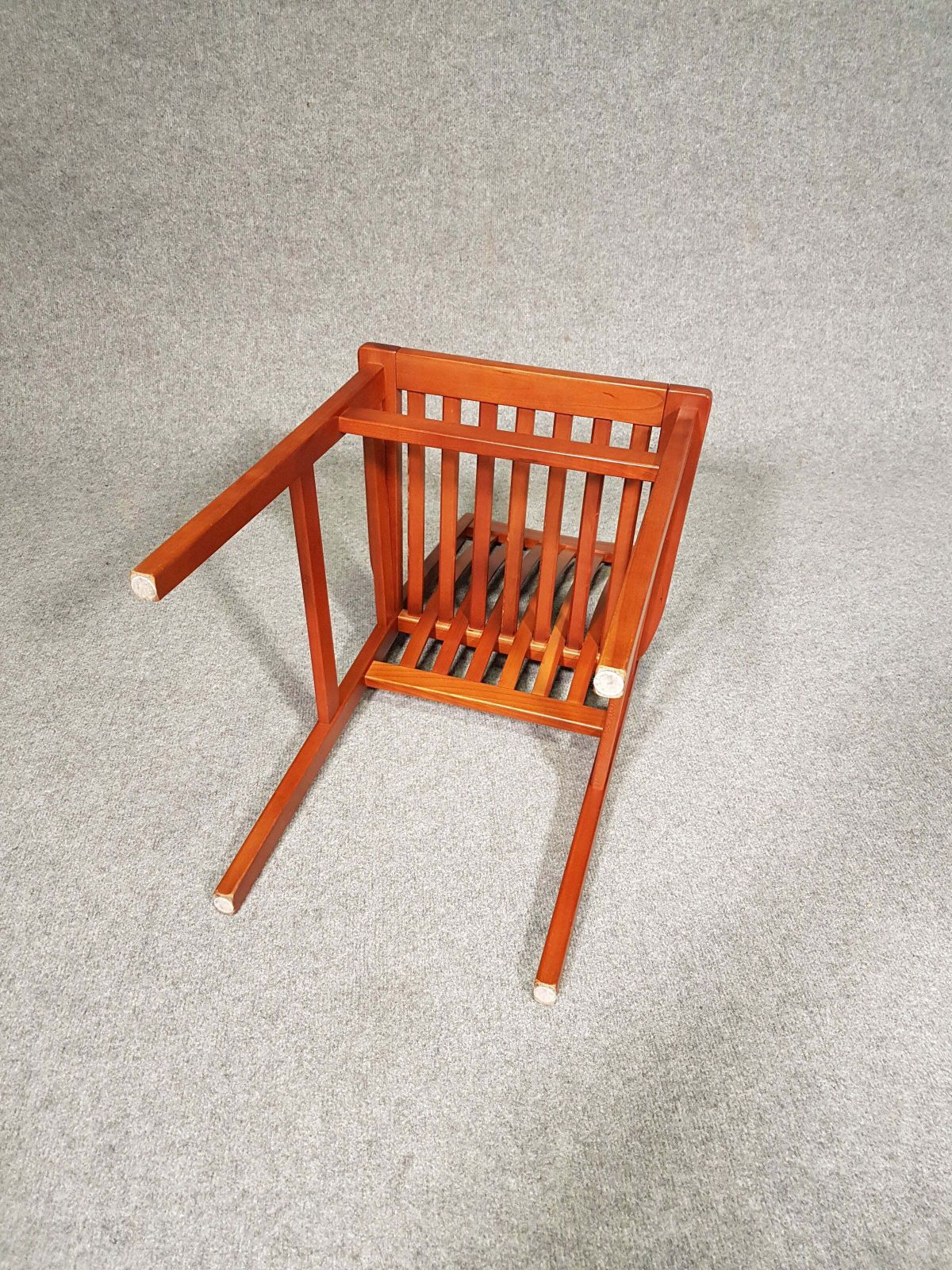 8 X Beautiful Milano Chairs Cherry Wood By Aldo Rossi For Molteni, 1980s photo buy