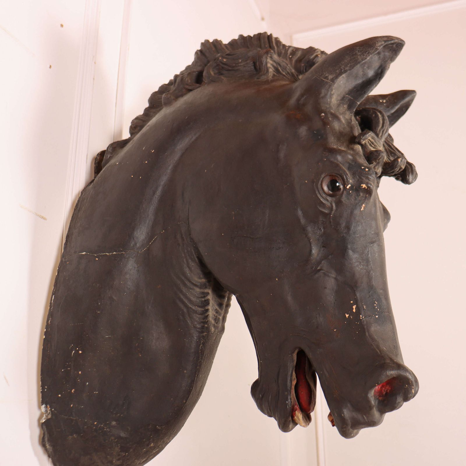 19th Century Spanish Horses Head photo 4740.0