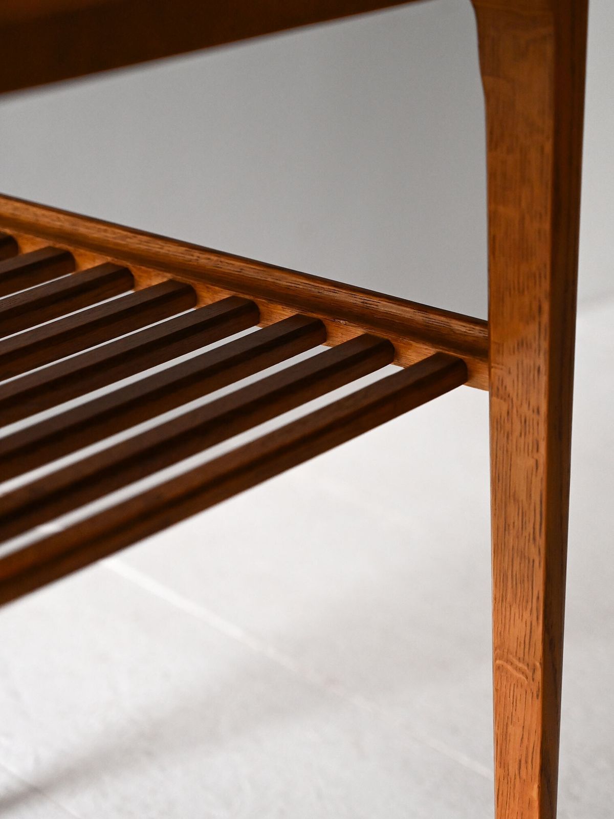 Scandinavian 60s Oak Coffee Table photo vinterior