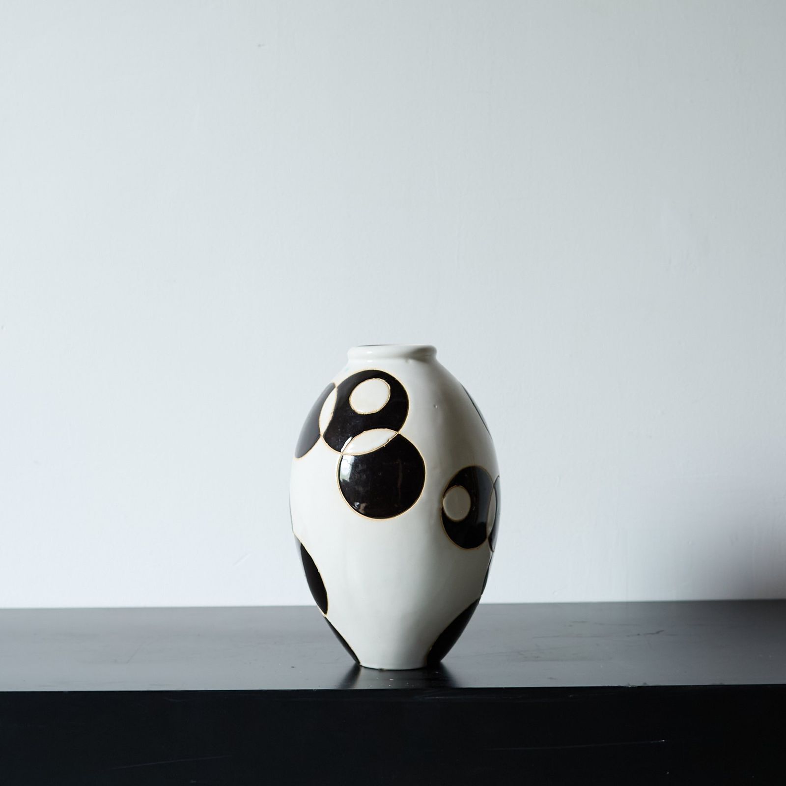 Italian Geometric Vase, 1950s, Vintage photo Home Decor