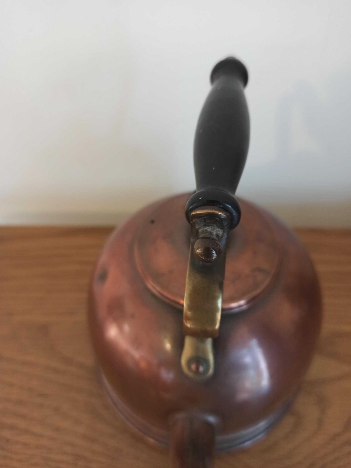 Antique Electric Copper Kettle. One Of The First Electric Kettles. photo vintage