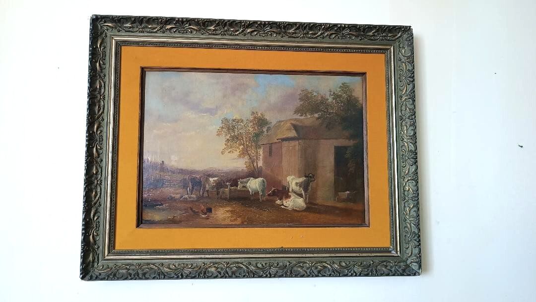 19th Century English School Oil On Canvas photo for sale