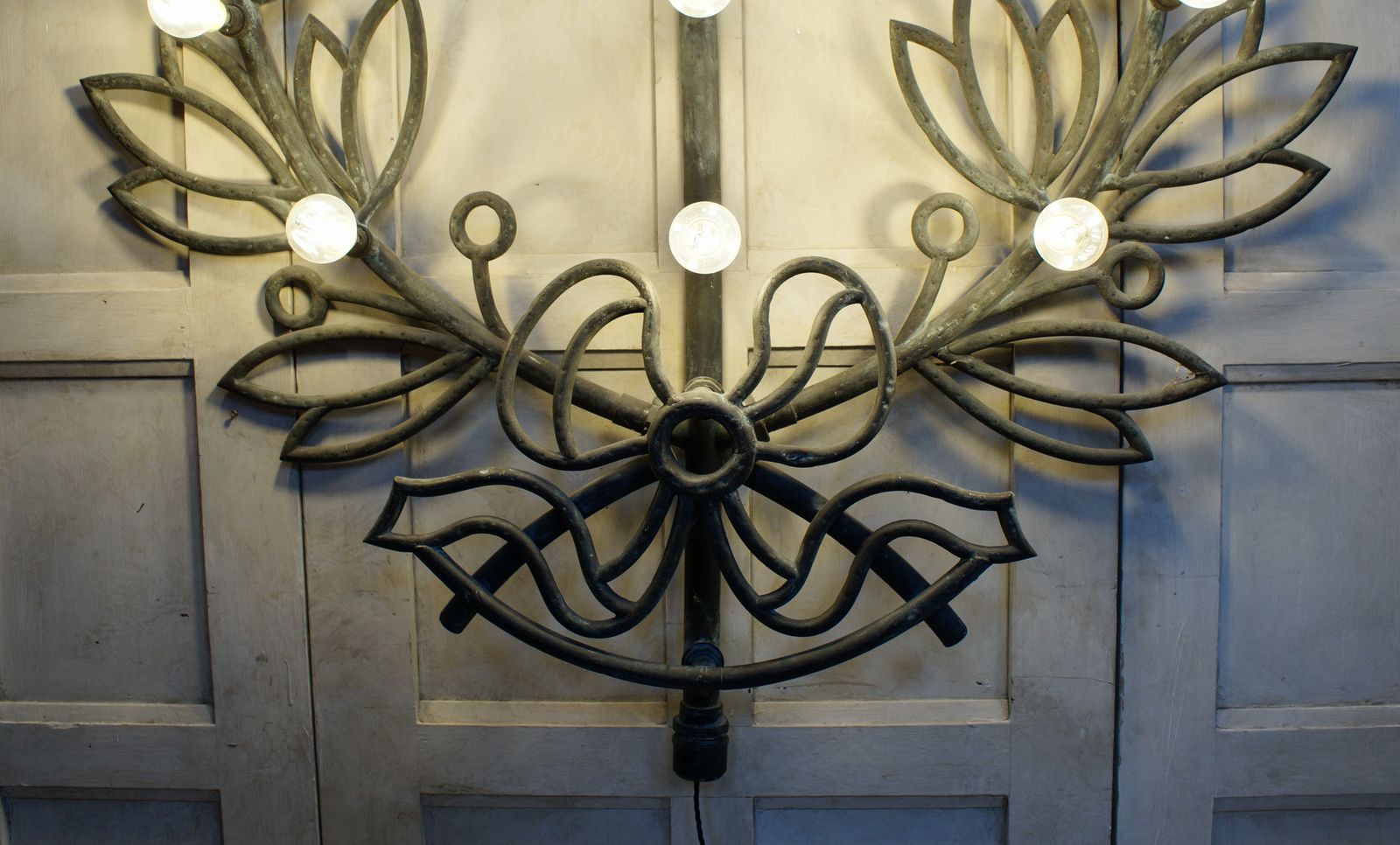 photo furniture Antique Copper Architectural Element Wall Light