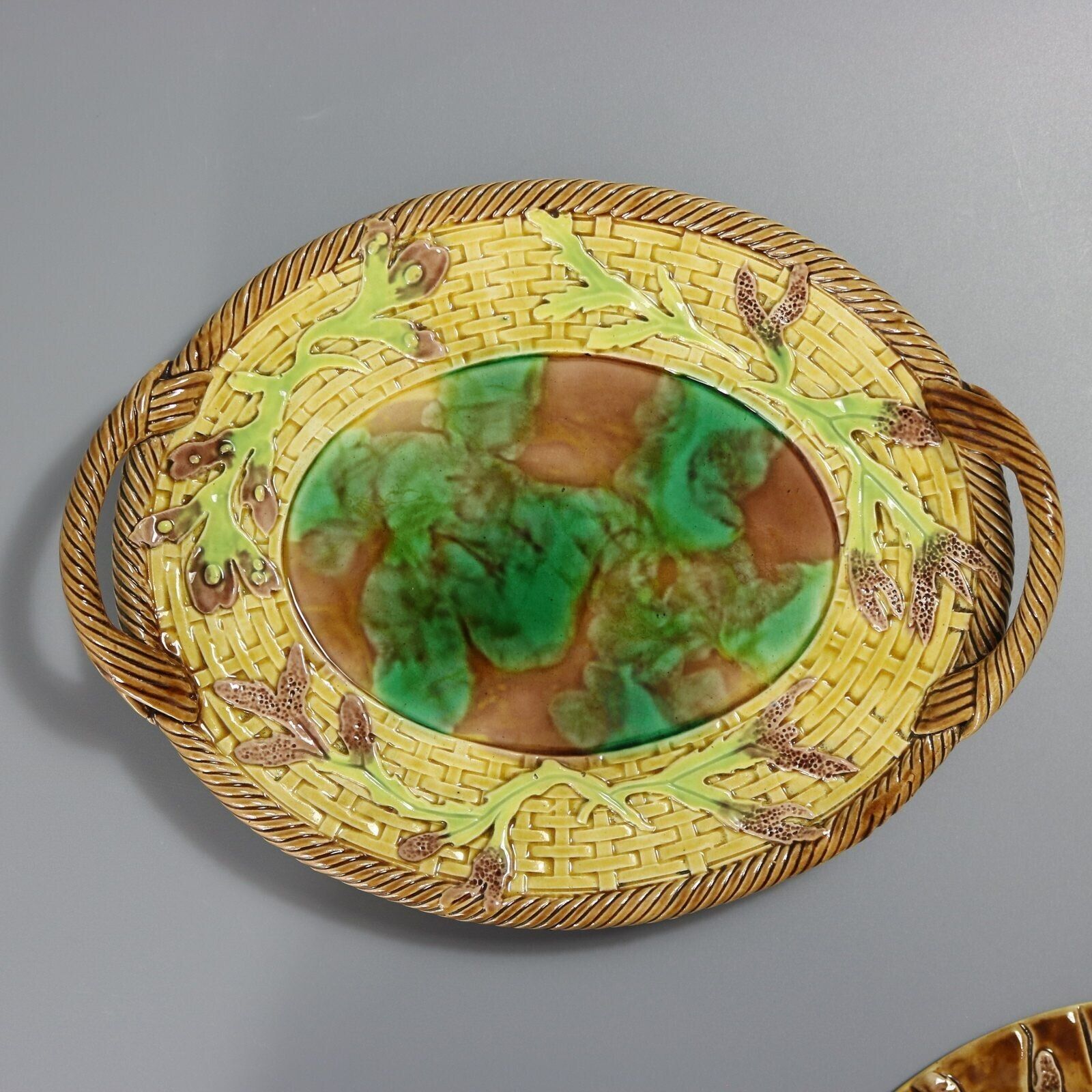 Home Decor George Jones Majolica Lobster Dish photo