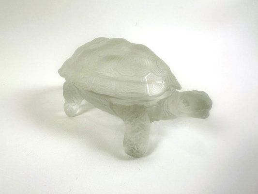 Crystal Glass Jewellery Box From Curt Schlevogt, 1960s photo for sale