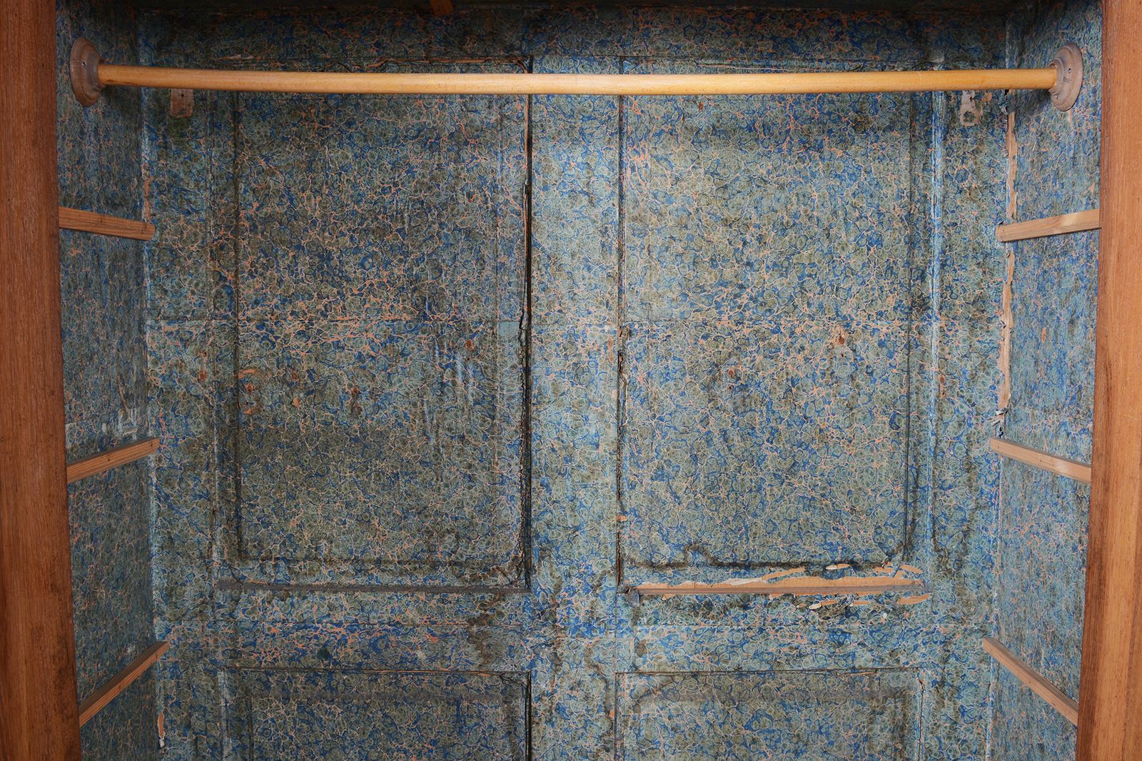 photo buy Restored Biedermeier Wardrobe, Walnut, Revived Polish, Czech, 1830s