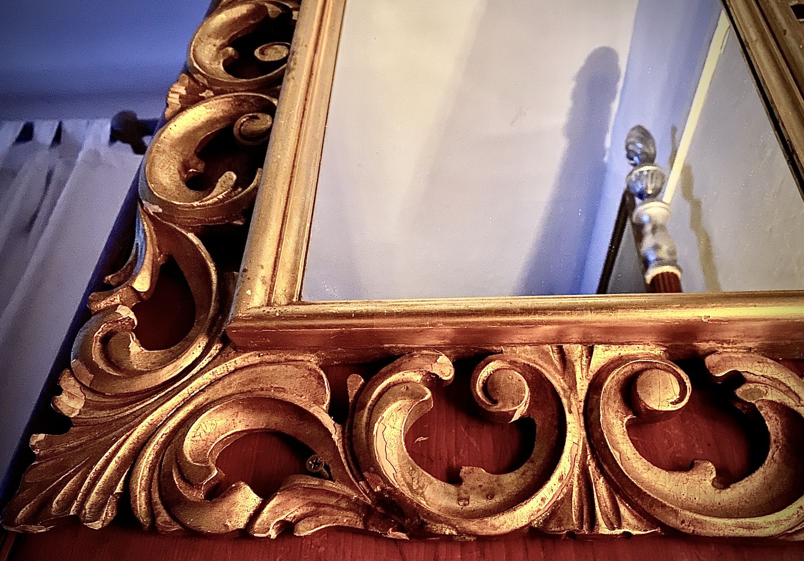 Antique Florentine Gilded Mirror. Late 19th Early 20th Century photo buy