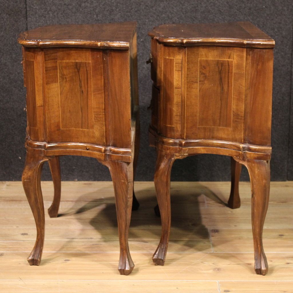 Pair Of Venetian Bedside Tables From The Mid 20th Century photo 1500.0