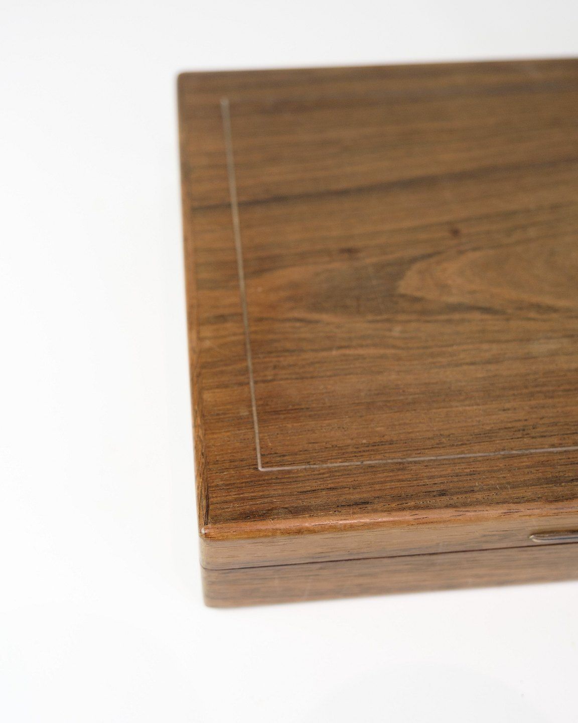 Box In Rosewood With Silver Inlay & Kfk Brand Logo (1922‑1971) From 1960s photo furniture