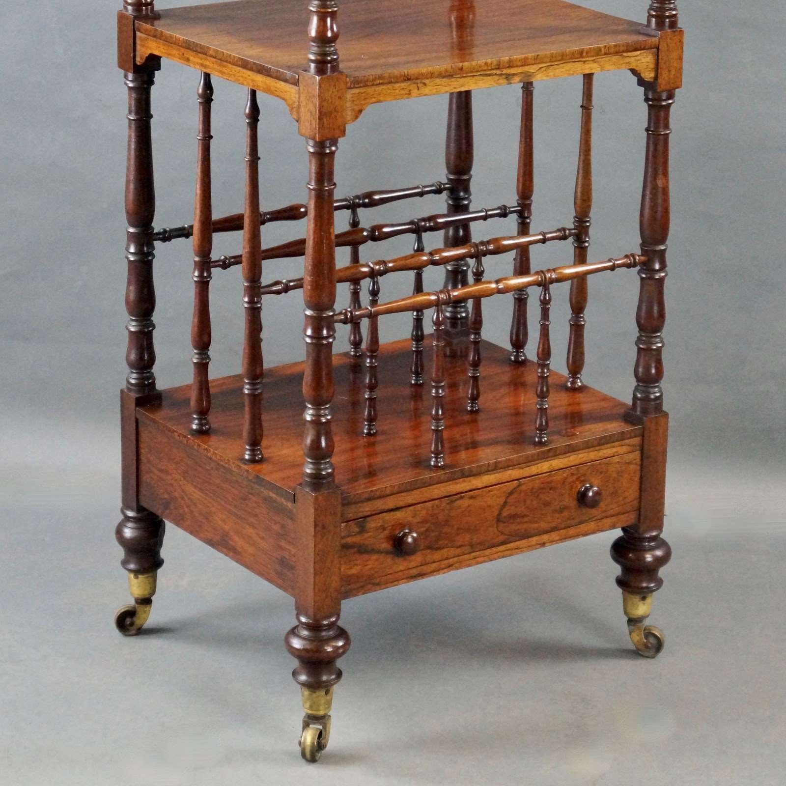 A Rosewood Whatnot Of Superior Quality photo furniture