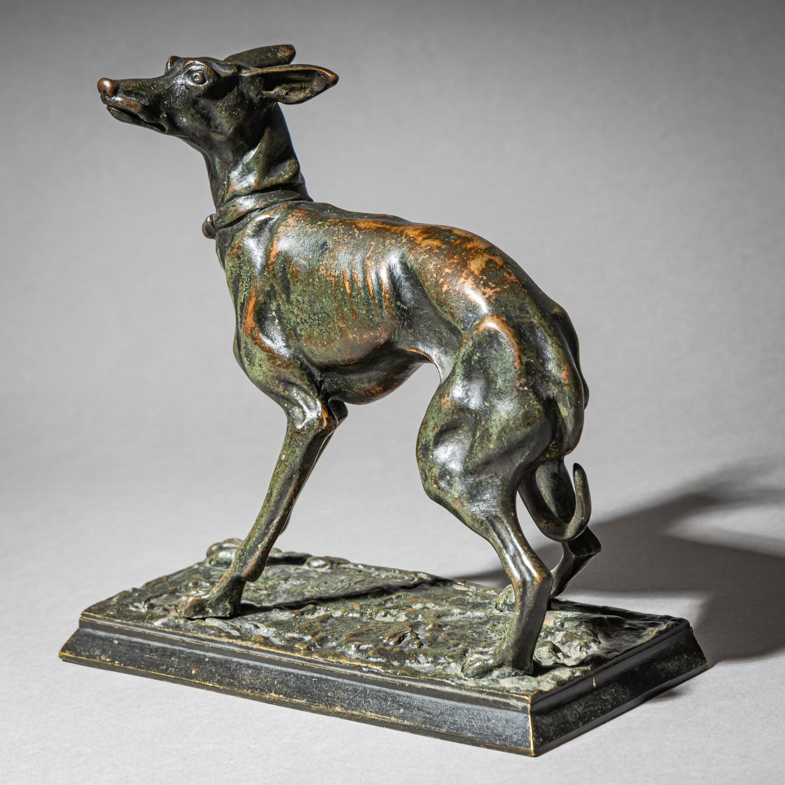 Greyhound Bronze By Christophe Fratin (1801–1864) photo furniture