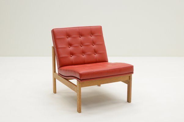 Set Of Moduline Chairs By Ole Gjerløv Knudsen And Torben Lind For Cado, Denmark, 1960s photo for sale