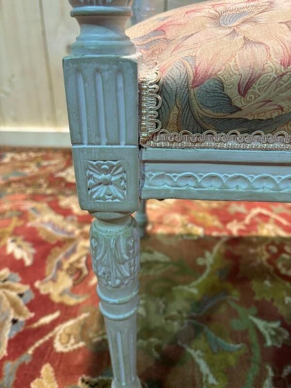 English Mahogany And Leather Library Stepladder photo for sale