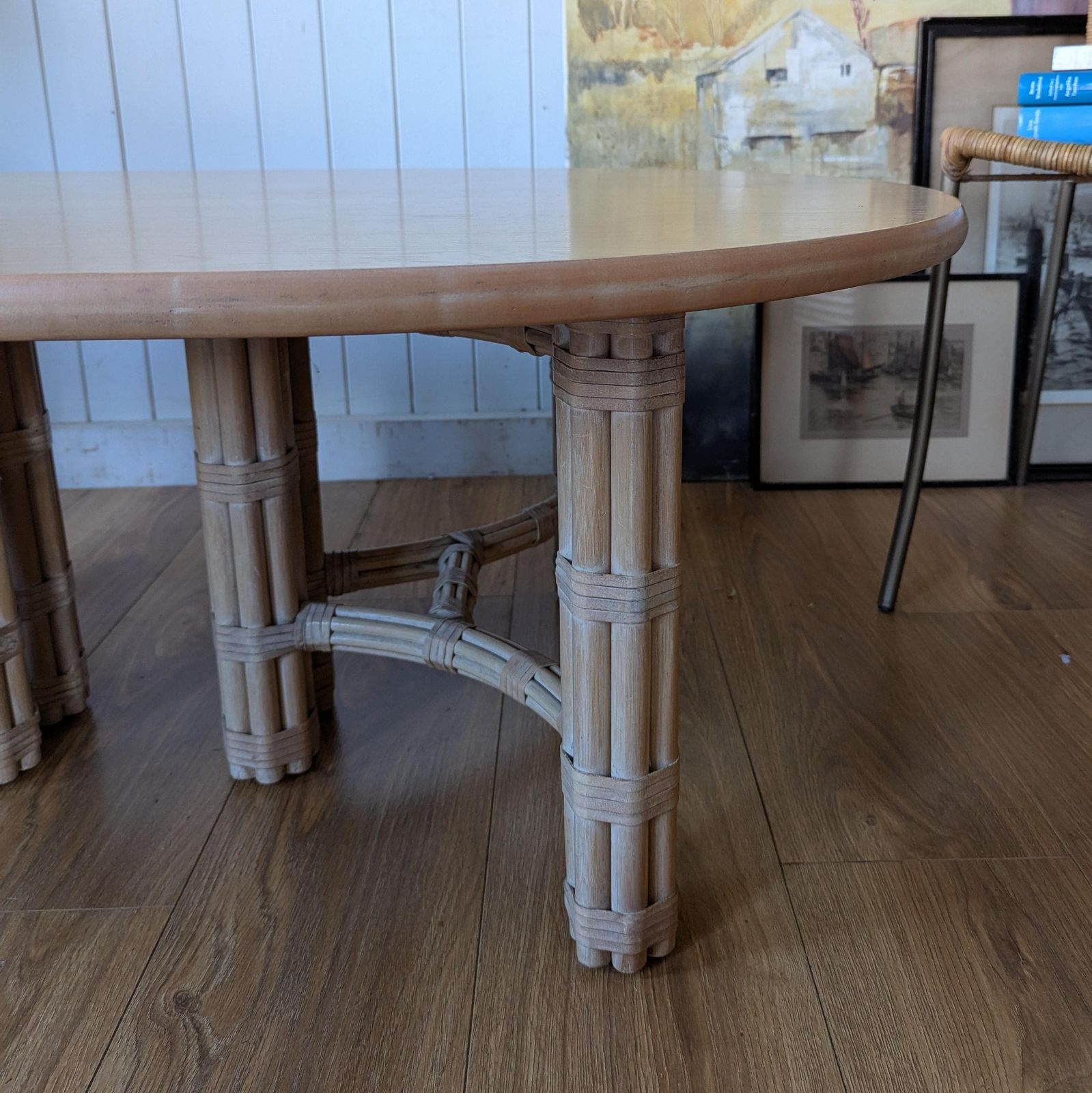 Large Vintage French Coffee Table photo for sale