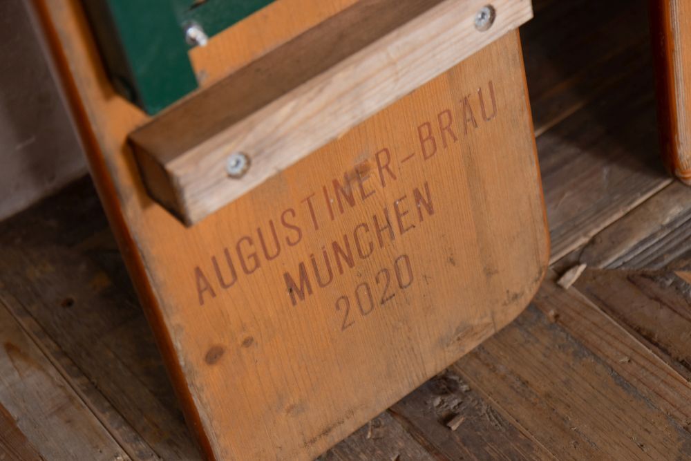 Original German Bierkeller Table Set photo Furniture