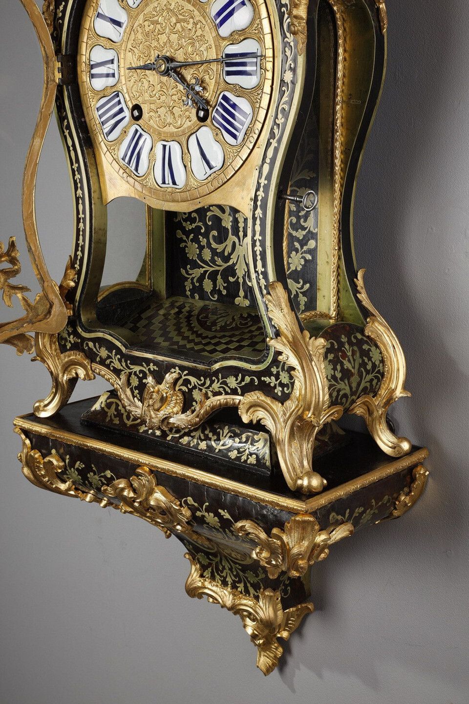 11504.0 Louis XV Period Cartel And Console In Boulle Marquetry And Gilt Bronze photo