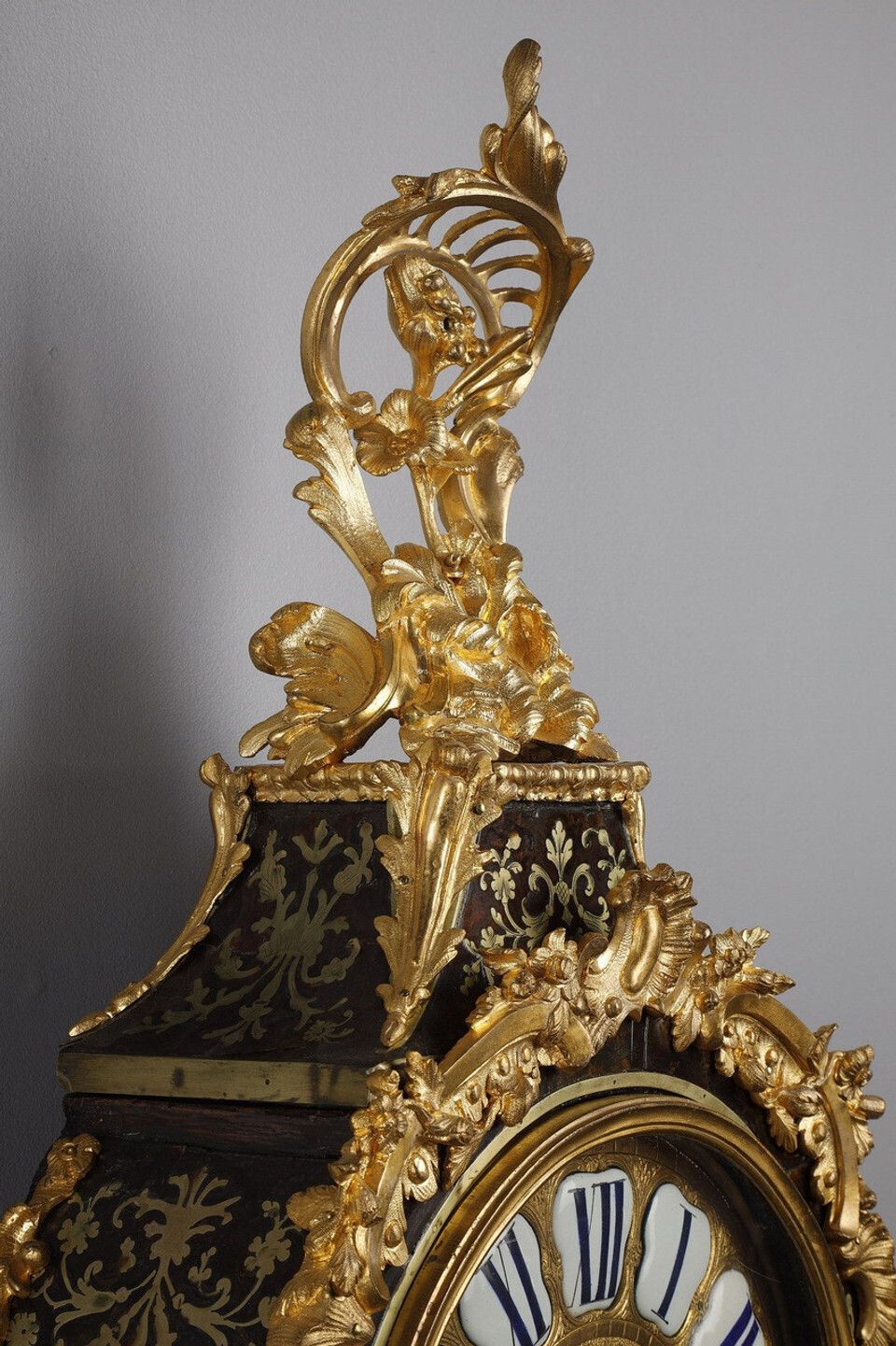 photo buy Louis XV Period Cartel And Console In Boulle Marquetry And Gilt Bronze