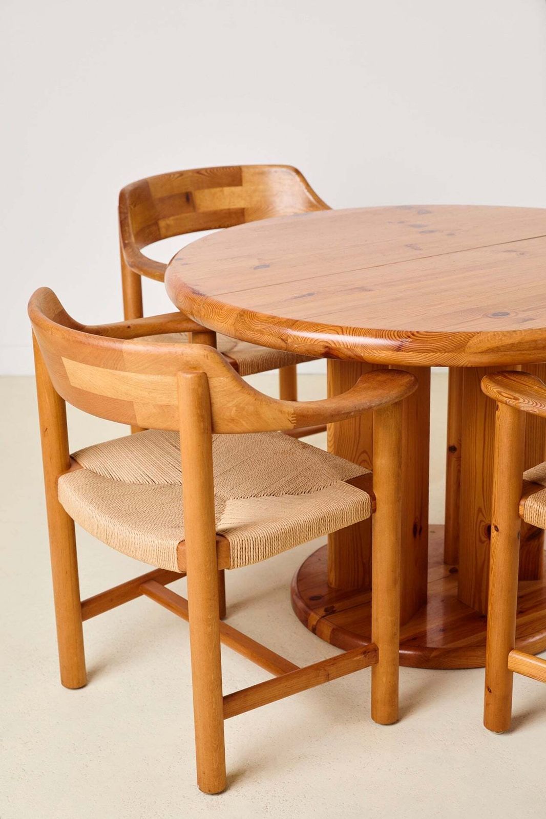 Extendable Rainer Daumiller Pine Dining Table photo buy