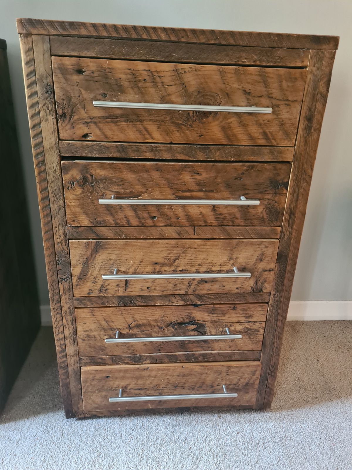 Solid Wood Handmade Chest Of Drawers photo furniture