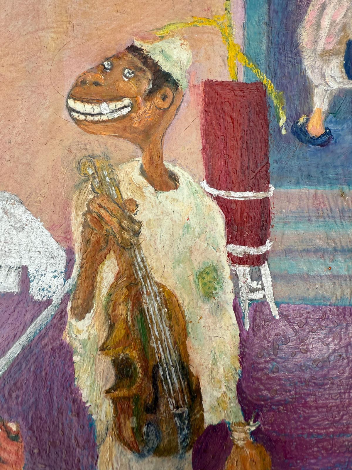 María Paulina Díez Macgrove Music School Oil On Canvas 2009 photo Art