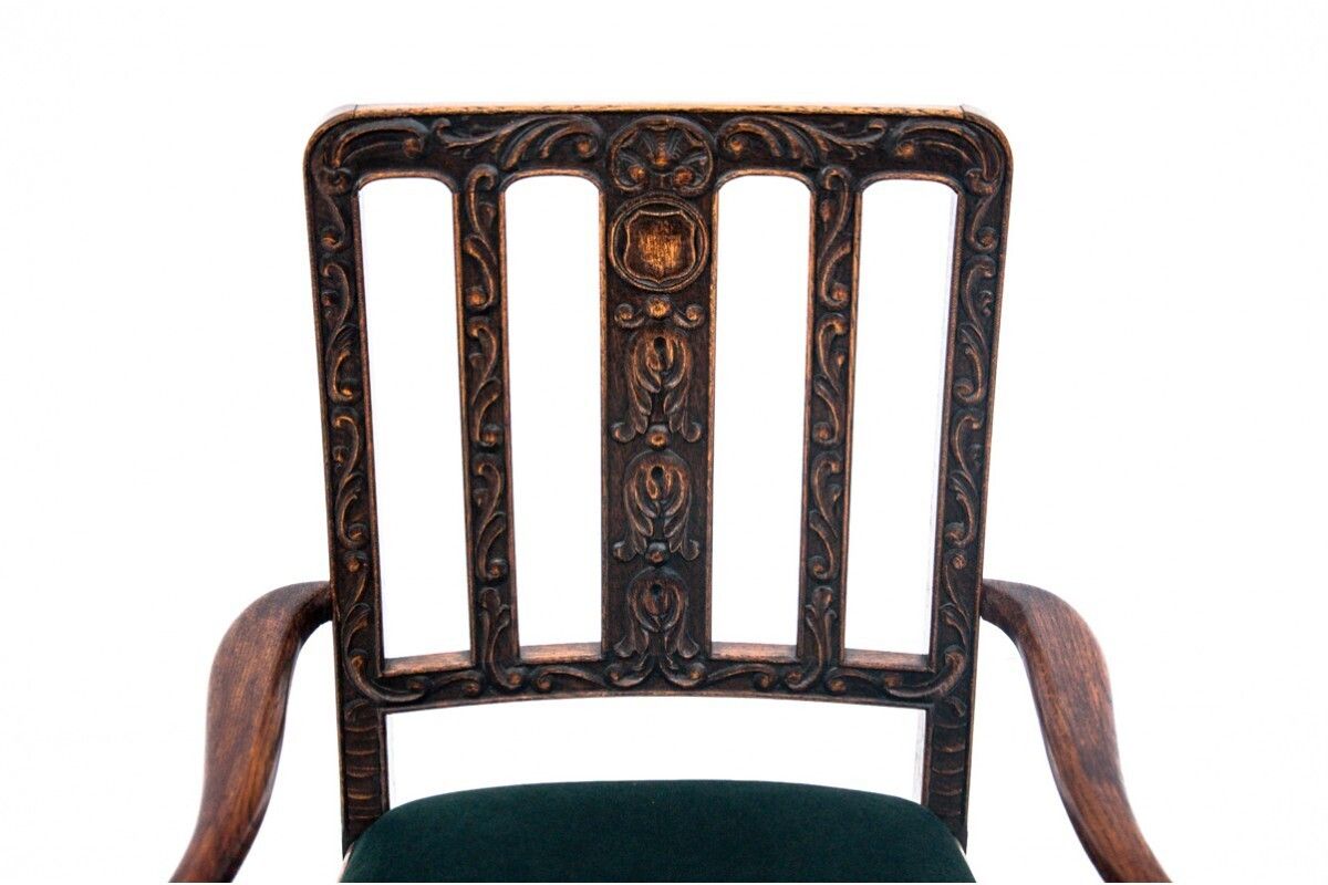 photo furniture Art Nouveau Armchair, Circa 1900. After Renovation.