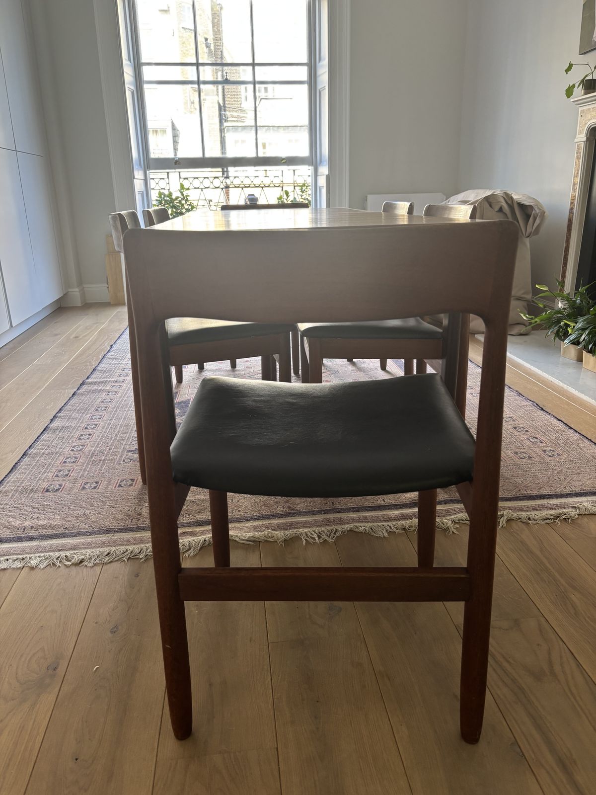 Mid Century Teak Dining Table And 6 Chairs By John Herbert For A. Younger Ltd photo vinterior