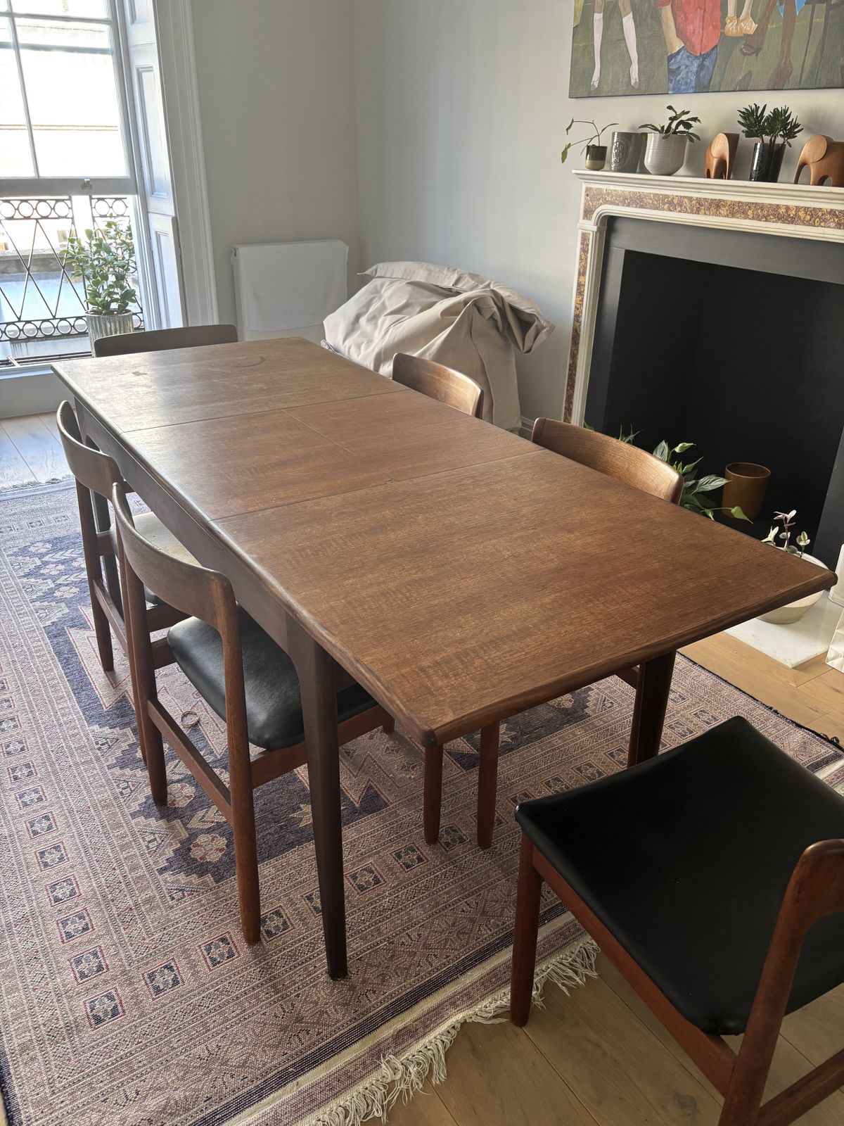 Mid Century Teak Dining Table And 6 Chairs By John Herbert For A. Younger Ltd photo for sale