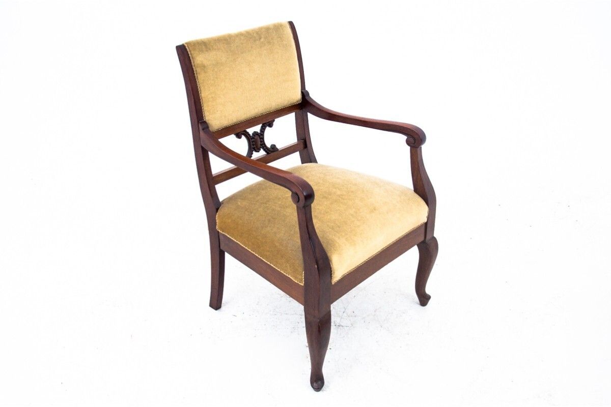 Antique Armchair, Northern Europe, Circa 1920. photo for sale