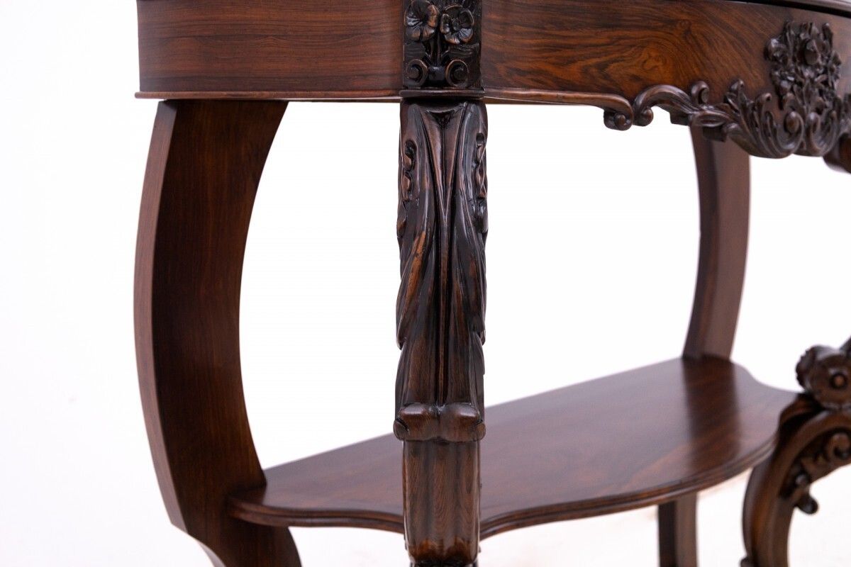 photo for sale Rosewood Console, France, Circa 1890. After Renovation.