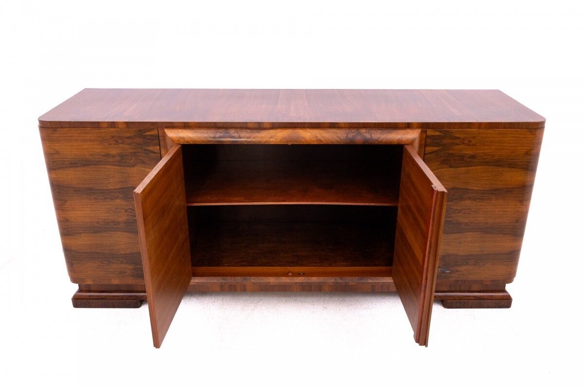 Art Deco Sideboard From The 1940s, Poland. After Renovation. photo 3709.0