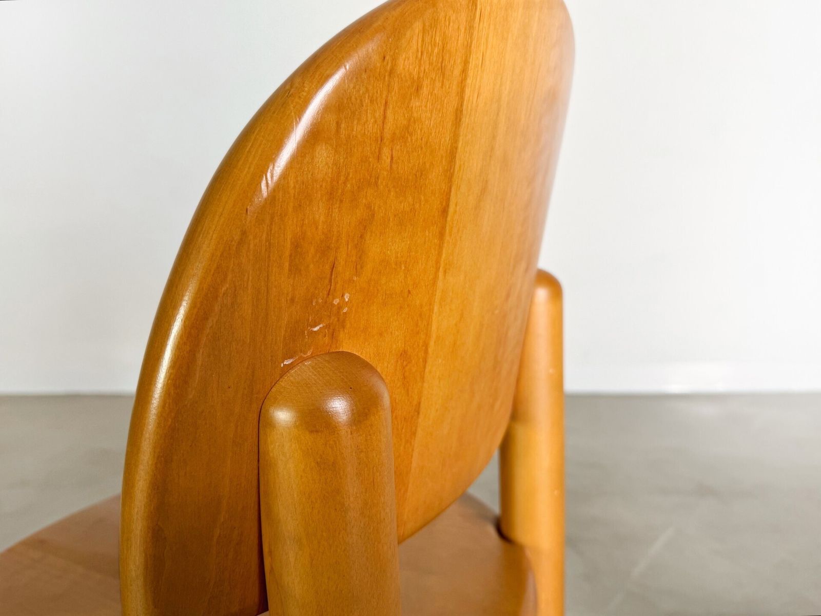 Set Of 4 Rainer Daumiller Chairs Midcentury Chair Beech Vintage photo vintage