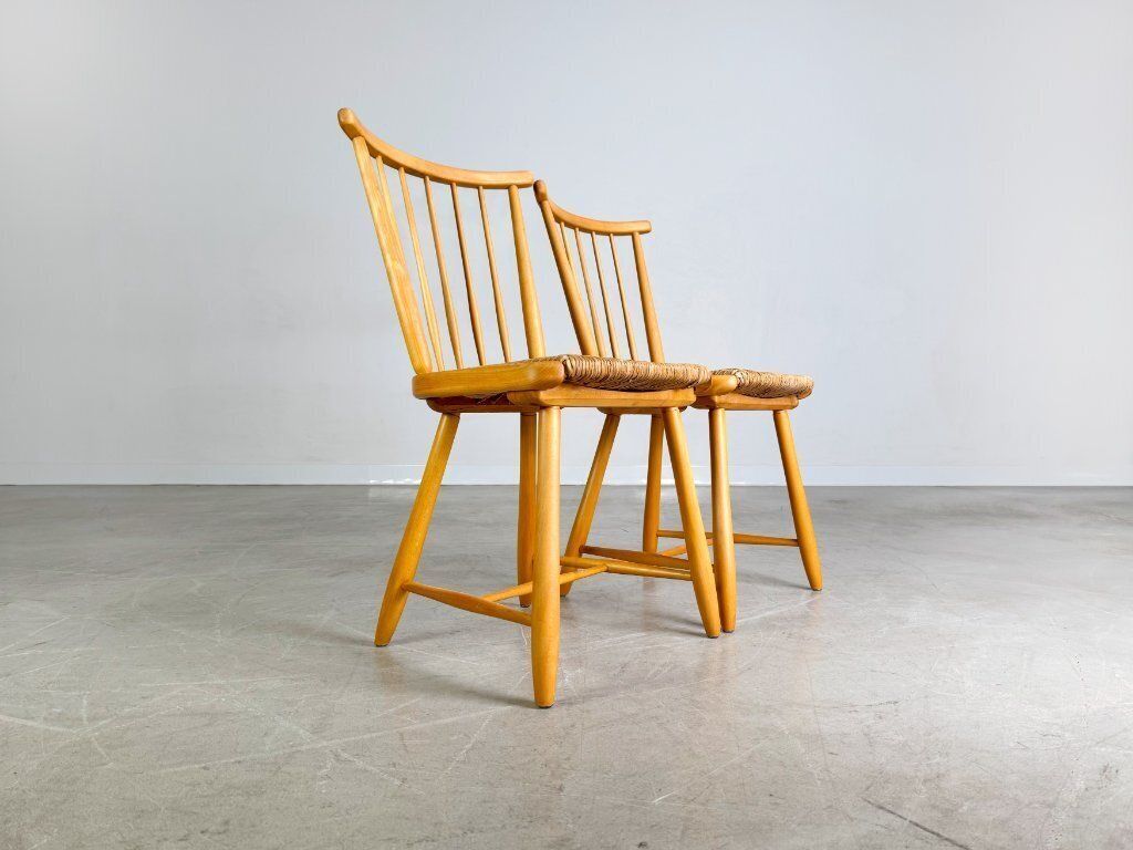 Set Of 2 Original Wks Midcentury Chairs Wk Möbel Arno Lambrecht photo 350.0