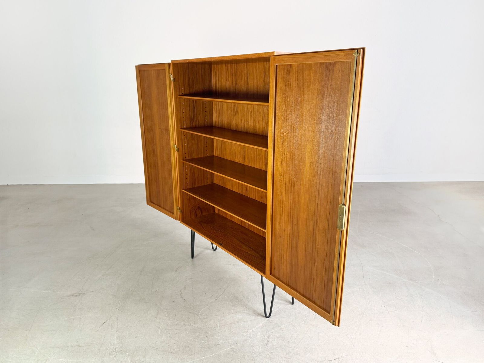 Midcentury Cabinet Søborg Møbelfabrik Børge Mogensen Teak 1960 photo Furniture