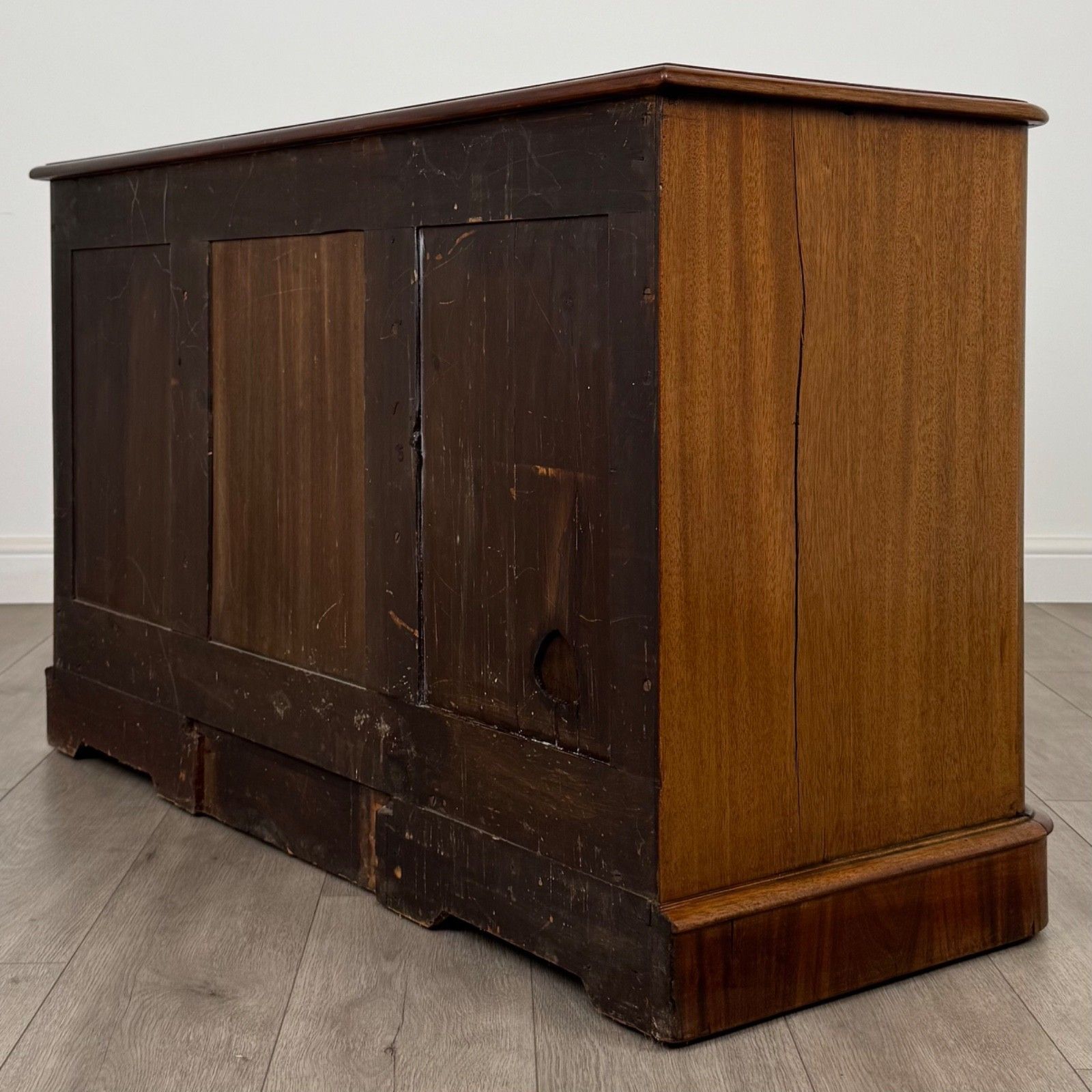 Antique 19th Century Good Quality Desk In Mahogany photo buy