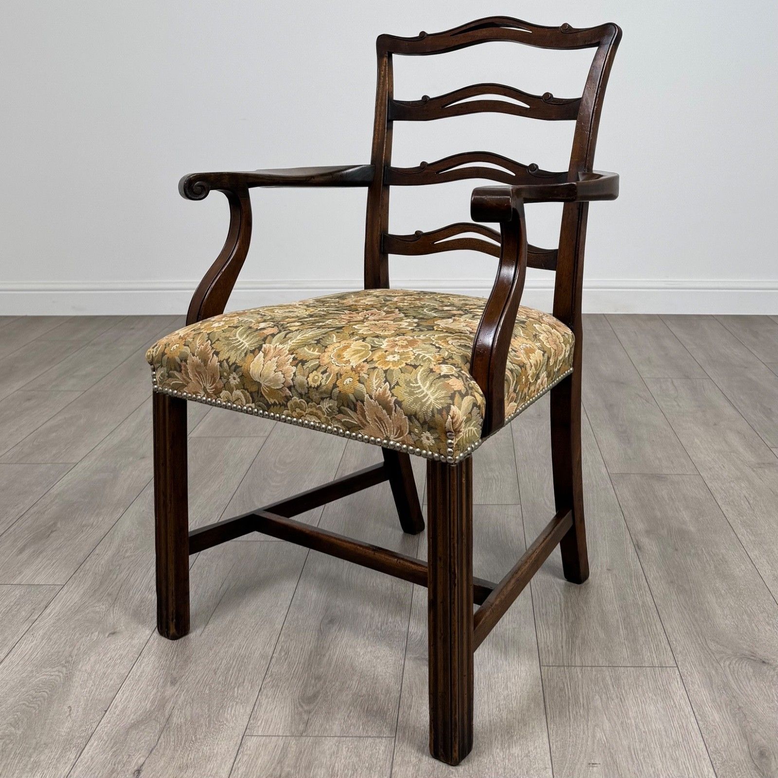 Antique 19th Century Set Of 8 Mahogany Dining Chairs photo furniture
