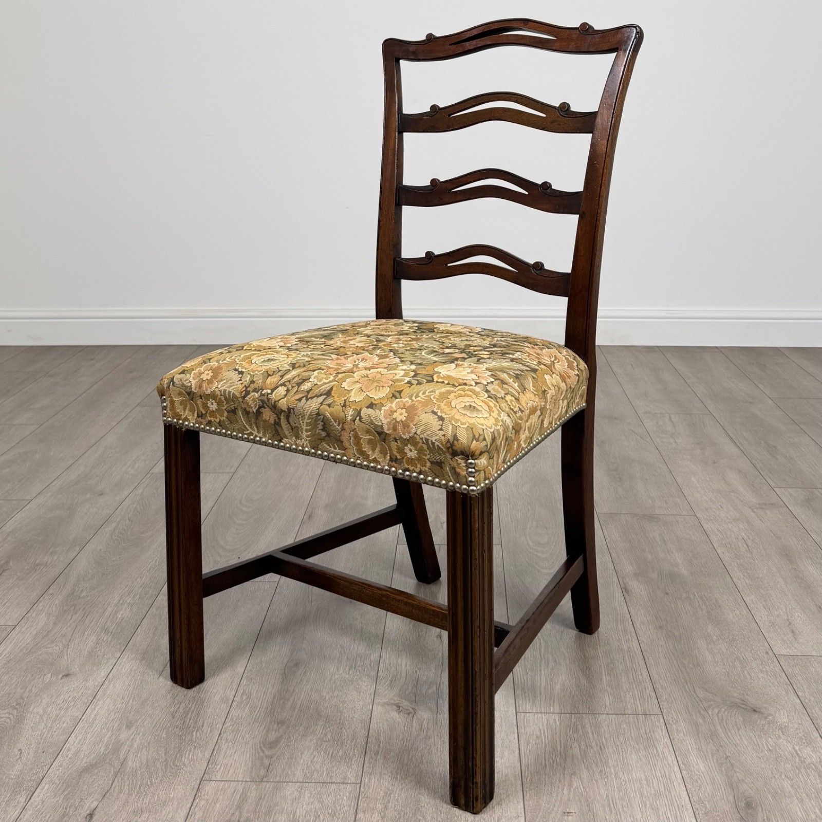 Antique 19th Century Set Of 8 Mahogany Dining Chairs photo for sale
